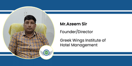 Interview Mr Azeem Sir Founder Director at Greek Wings Institute of Hotel Management